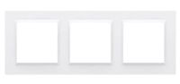 Simon10 Ramka 3-krotna CR3/11 biała SIMON