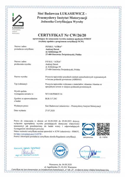 Pokrowce miarowe do Citroen Berlingo I (2002-2010) zdjęcie 9