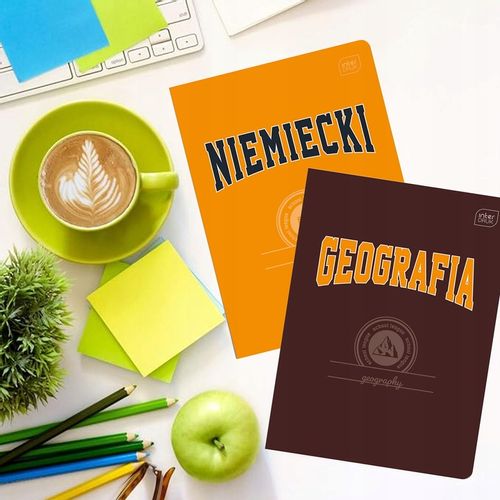 ZESTAW 10 ZESZYTÓW TEMATYCZNYCH PRZEDMIOTOWYCH ZE ŚCIĄGĄ 60k A5 INTERDRUK na Arena.pl