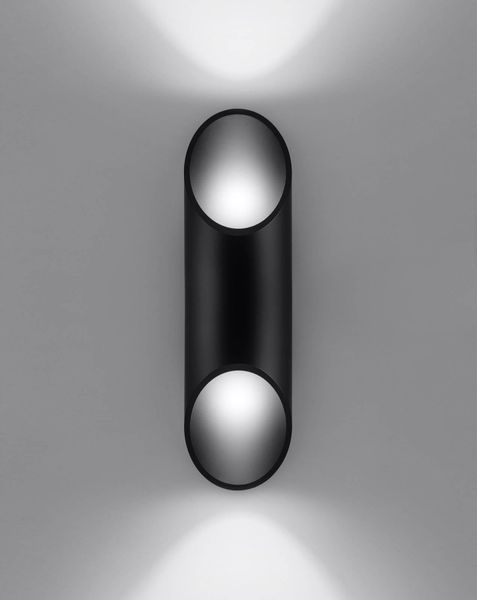 Kinkiet LAMPA ścienna SL.0114 metalowa OPRAWA tuba czarna zdjęcie 2