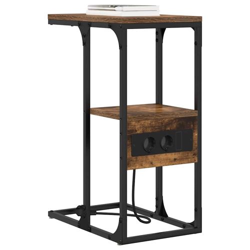 Szafka Nocna z szufladą Wędzony dąb 41.5 x 26 x 60.5 cm na Arena.pl