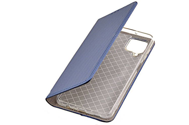 Etui Smart do Samsung Galaxy A12 / M12 niebieski zdjęcie 1