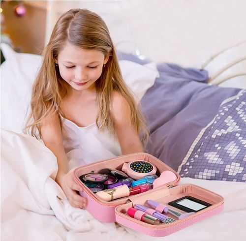 KUFEREK KOSMETYKÓW DO MAKIJAŻU i PAZNOKCI CIENIE MAKIJAŻ DLA DZIEWCZYNKI na Arena.pl