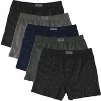 5x BOKSERKI COTTON WORLD LUŹNE 100% BAWEŁNA wygodne do spania premium XXL
