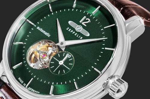 zegarek męski zeppelin lz120 open heart automatic 8166-4 + box na Arena.pl