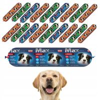 Karma dla psa MAX mix smaków 19szt.1kg plus GRATIS