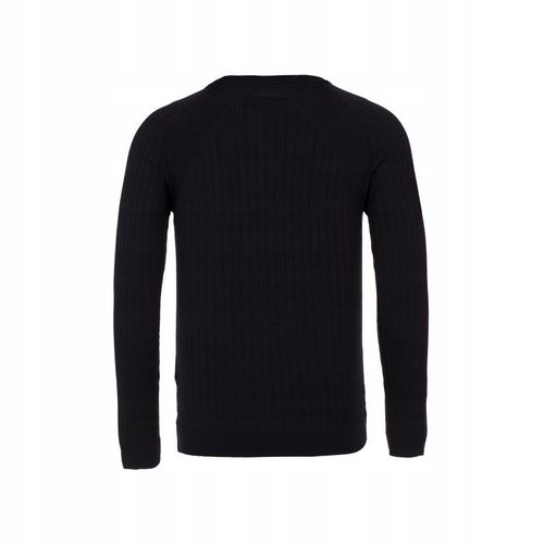 CIPO BAXX SWETER W PRĄŻKI BLACK BASIC GŁADKI~XXL na Arena.pl