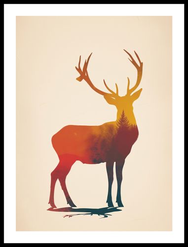 Plakat 40x55cm Światło Leśnego Monarchy na Arena.pl