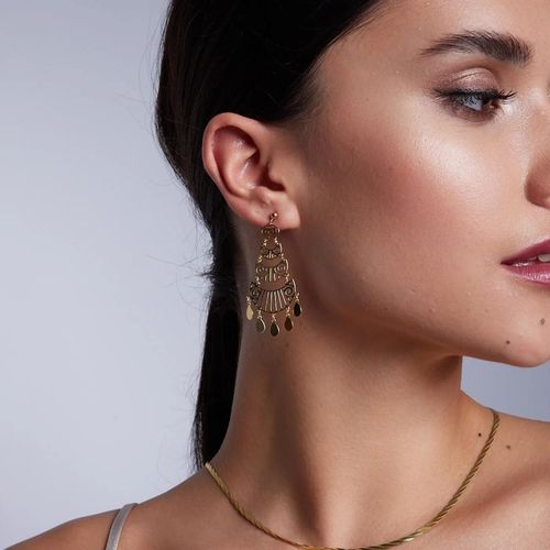 Srebrne kolczyki KDK6510Y na Arena.pl