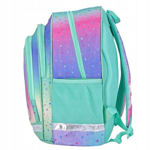 PLECAK SZKOLNY TORNISTER KLASA 1-3 Z KOTKIEM HOLO OMBRE KOT KOTEK KITTY na Arena.pl