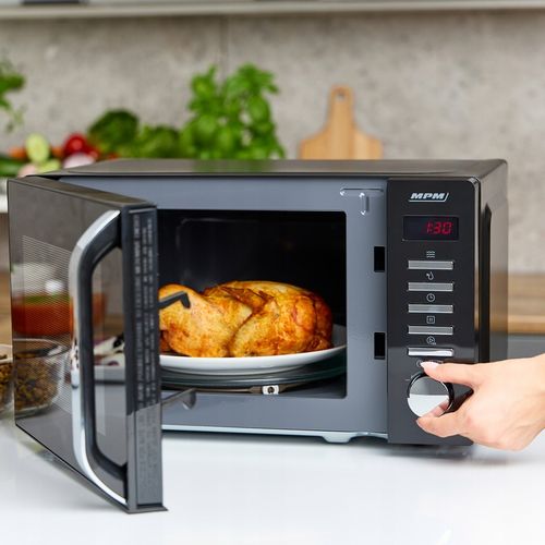Kuchenka mikrofalowa 20l czarna MPM-20-KMT-05 na Arena.pl