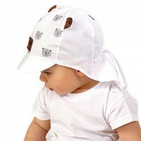 CZAPKA Z DASZKIEM SAFARI OSŁONA NA KARK LATO 48