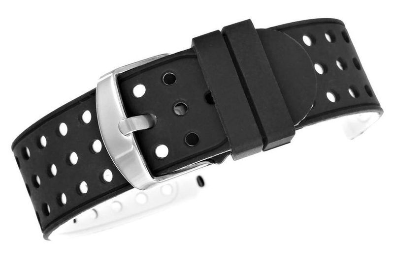 Pasek silikonowy BIAŁY U12-20-2 zdjęcie 1