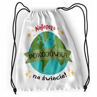 Plecak Sportowy Szkolny Pokojówki Worek Torba Z Nadrukiem Ze Zdjęciem