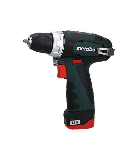 Wkrętarka AKUMULATOROWA wiertarka Metabo PowerMaxx 2x akumulator 12V 2Ah na Arena.pl