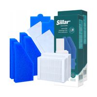 10x Filtry Sillar do odkurzacza wodnego Thomas Aqua+ Pet & Family Zestaw