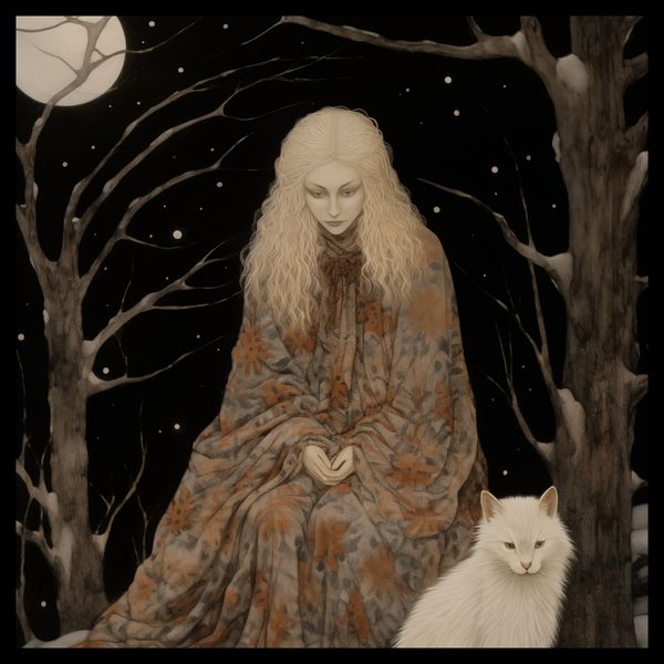 Plakat 40x40cm Stróżka Leśna zdjęcie 2