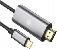 Adapter przejściówka z USB C męski do HDMI męski kabel 4K 60Hz