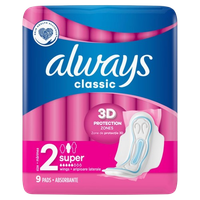 ALWAYS Podpaski ze skrzydełkami Super (rozmiar 2)