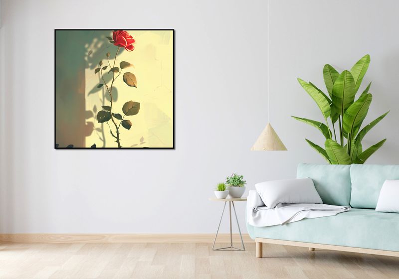 Plakat 100x100cm Subtelność zdjęcie 4