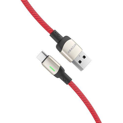 Kabel USB-C BlitzWolf BW-TC21 3A 1m (czerwony) na Arena.pl
