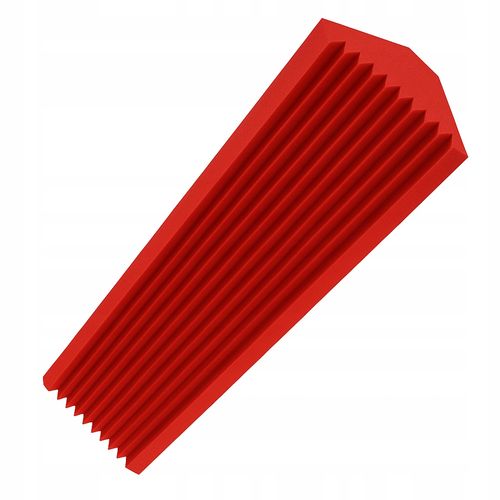 PUŁAPKA BASOWA ĆWIERĆWALEC WYGŁUSZENIE | Wys.100 cm | R: 200 mm Czerwona na Arena.pl