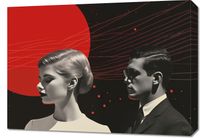 Obraz 70x50cm Futurystyczne Retro Szykany