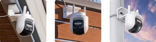 Zestaw 2x Kamera Zewnętrzna Xiaomi CW7000 2.5K 360 do Monitoring Domu Firmy na Arena.pl