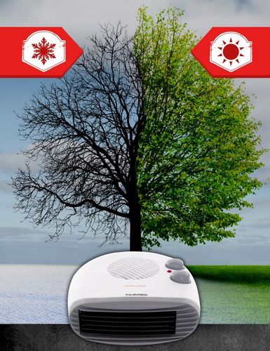 Grzejnik elektryczny Cicha Farelka Mocny Termowentylator 2000W Termostat na Arena.pl