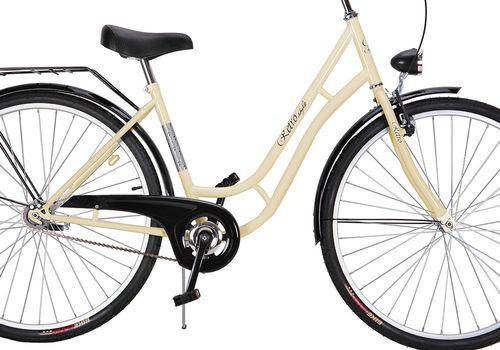 Rower turyst. 28 D RETRO krem na Arena.pl