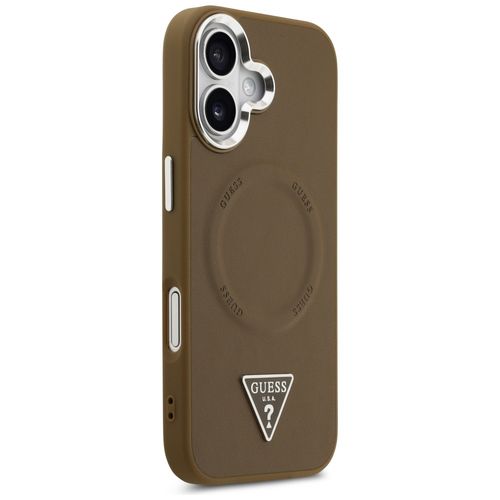 etui guess triangle logo magsafe do      iphone 17 brązowy na Arena.pl