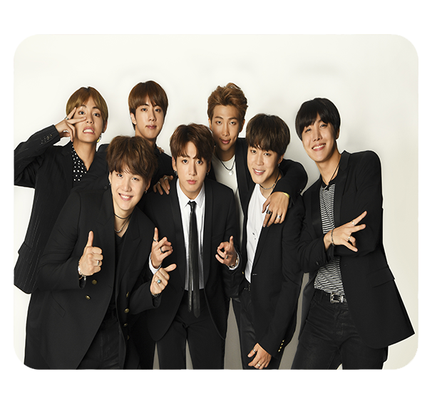 Podkładka pod myszkę BTS zdjęcie 1