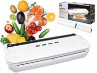 Zgrzewarka próżniowa StarQ biała 90 W PAKOWARKA ŻYWNOŚCI + FOLIA