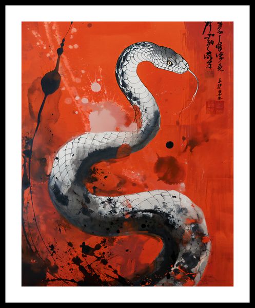 Plakat 40x50cm Smoczy Oddech Węża zdjęcie 3
