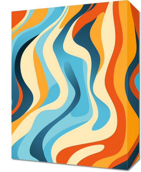 Obraz 30x40cm Tańczące Fale zdjęcie 1