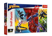 Puzzle - 100 - Do góry nogami / Disney Marvel Spiderman 16347