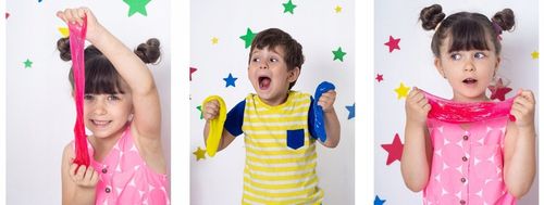 ZESTAW SLIME DO ROBIENIA GLUTÓW 7w1 kreatywny na prezent duży box gluty xxl na Arena.pl