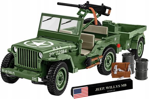 Klocki Cobi 2804 Willys Mb & Trailer - Executive Edition na Arena.pl