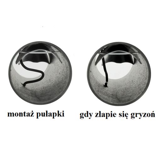 Pułapka na krety z sygnalizatorem - zestaw 5 sztuk na Arena.pl