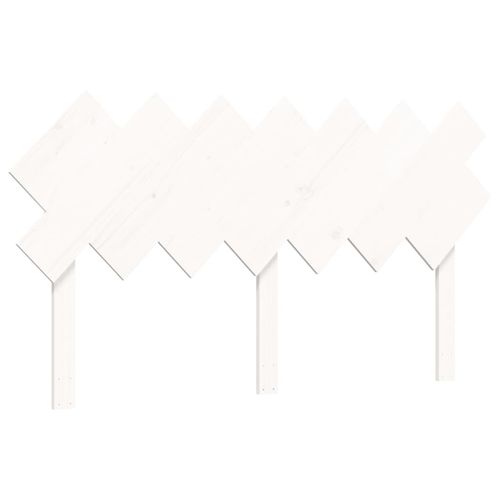 Łóżko dla seniora, z wezgłowiem, białe, 140x200 cm, lite drewno na Arena.pl