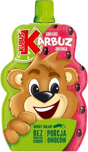 Mus 100 % Kubuś arbuz jabłko aronia 12 x 100g na Arena.pl