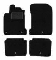 Dywaniki welurowe LUX do Renault Latitude 2010-2015 sedan, czarne