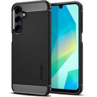 Etui Spigen Rugged Armor TPU Karbon DO Samsung Galaxy A16 Matowe Czarne