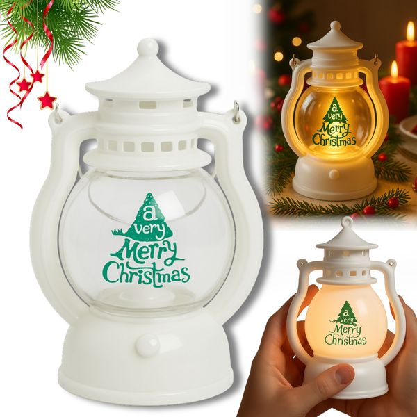 LAMPION LED 12,6 CM MERRY CHRISTMAS OZDOBA zdjęcie 1