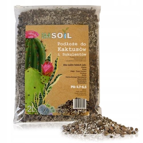 IMSOIL Ziemia Dedykowana do KAKTUSÓW i SUKULENTÓW 10L na Arena.pl