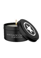 massage candle - rose scented