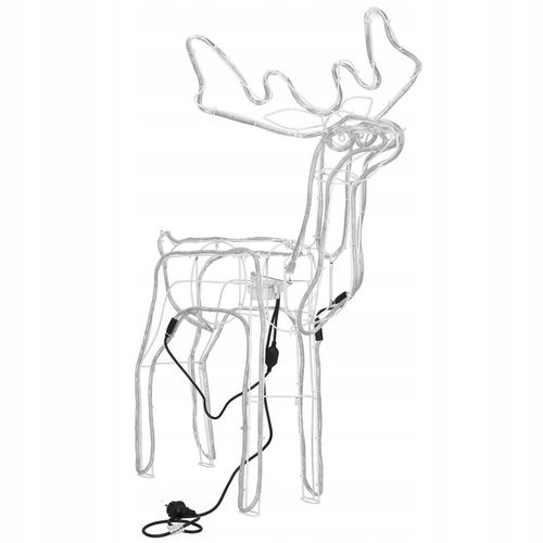 Renifer LED Świąteczny Świecący Figurka Na Zewnątrz XL Duży 85 Kolorowy na Arena.pl