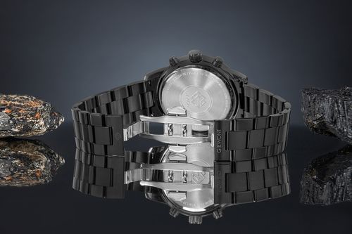 zegarek męski giewont chronograph sapphire czarny gw4580-b1 na Arena.pl