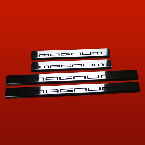 Listwa progowa PORSCHE CAYENNE 957 MAGNUM Stal nierdzewna 304 połysk na Arena.pl