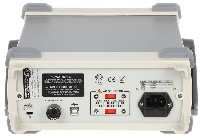 MIERNIK LABORATORYJNY UT-8802E UNI-T zdjęcie 2